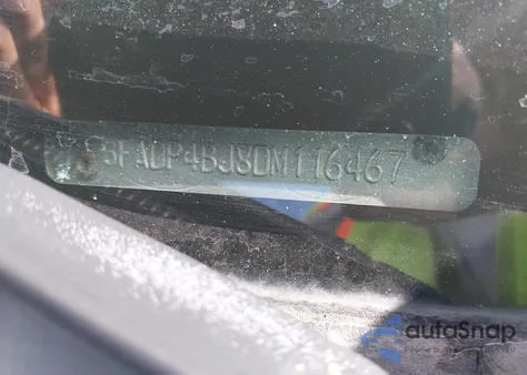 2013 Ford Fiesta Se from USA, damaged, VIN 3FADP4BJ8DM116467